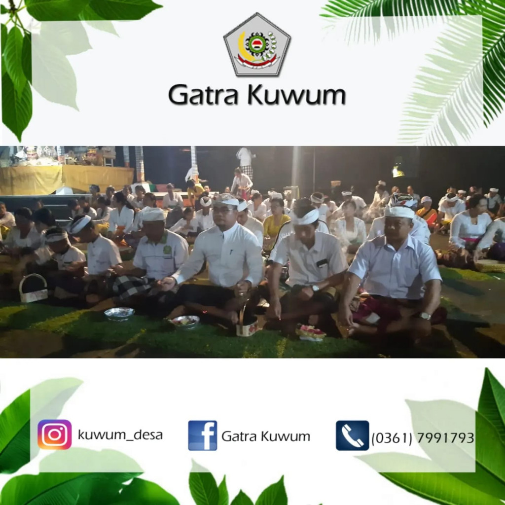 PIODALAN DI PURA DALEM KAHYANGAN DESA ADAT BALANGAN